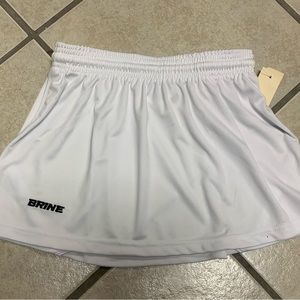 Girls M or LLacrosse Tennis Golf Athletic Elastic Waist w/Drawstring Skirt NWT